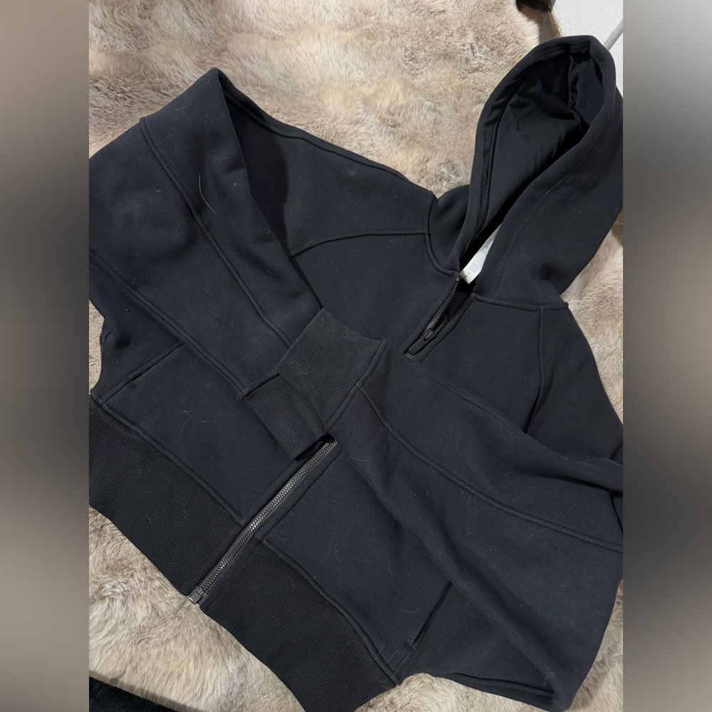 Lululemon Thick Fleece Zip Hoodie Black